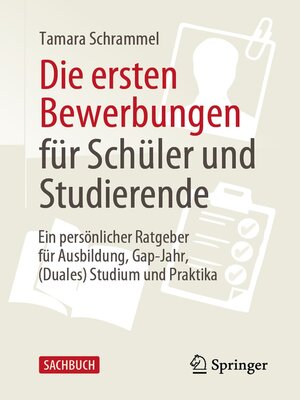 cover image of Die ersten Bewerbungen für Schüler und Studierende